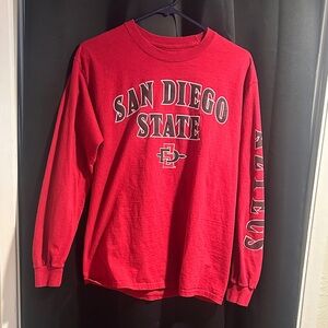 San Diego State Aztecs Long Sleeve Shirt M